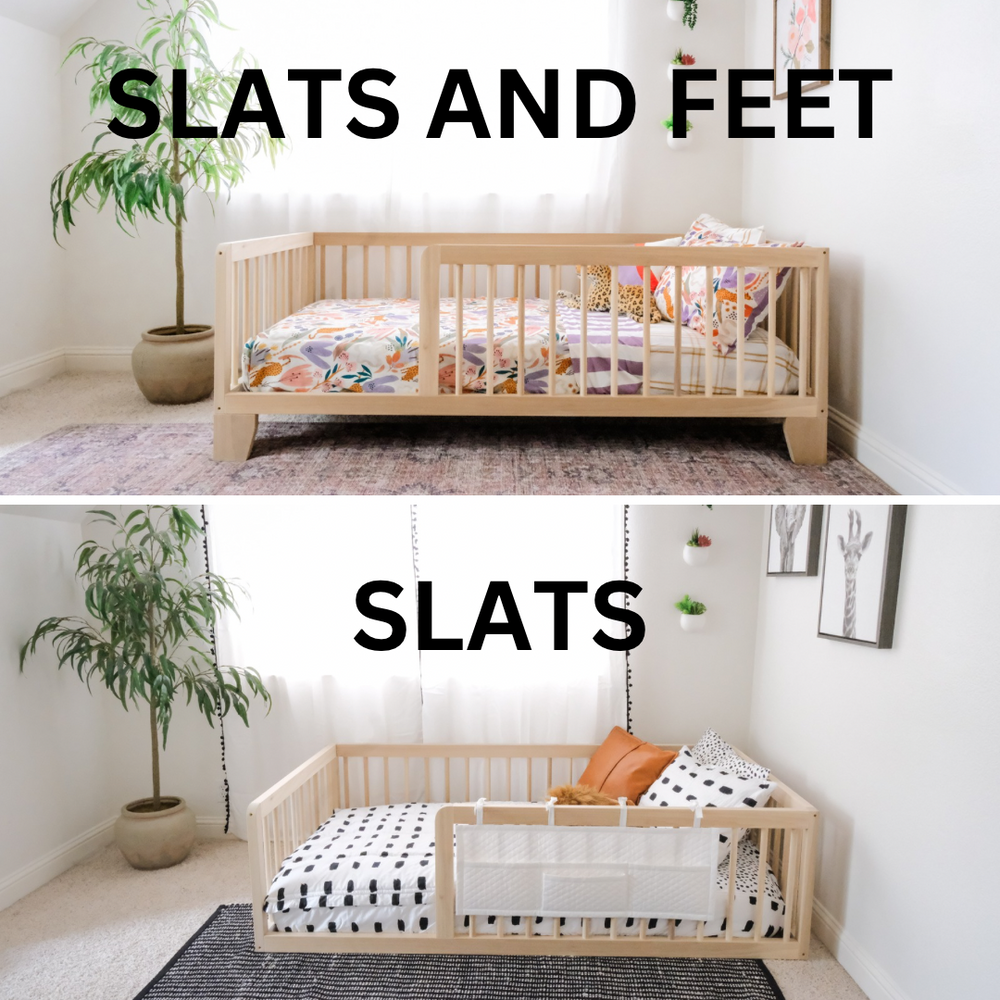 
                  
                    Natural Montessori Floor Bed
                  
                