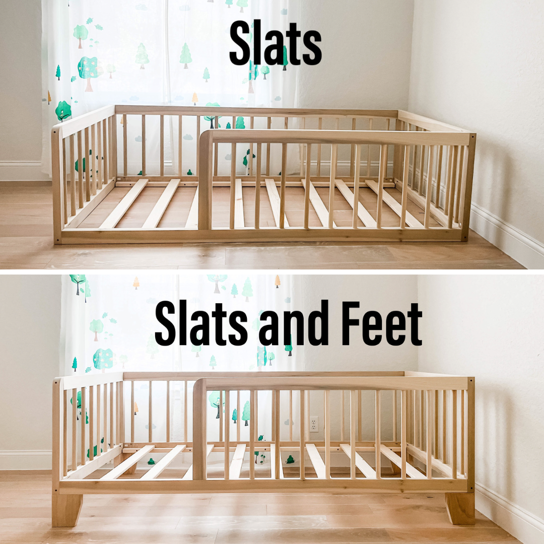 
                  
                    Natural Montessori Floor Bed
                  
                