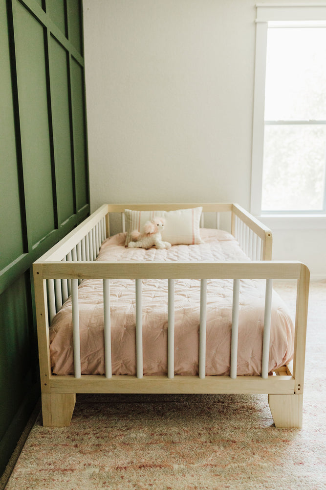 
                  
                    White Montessori Floor Bed
                  
                