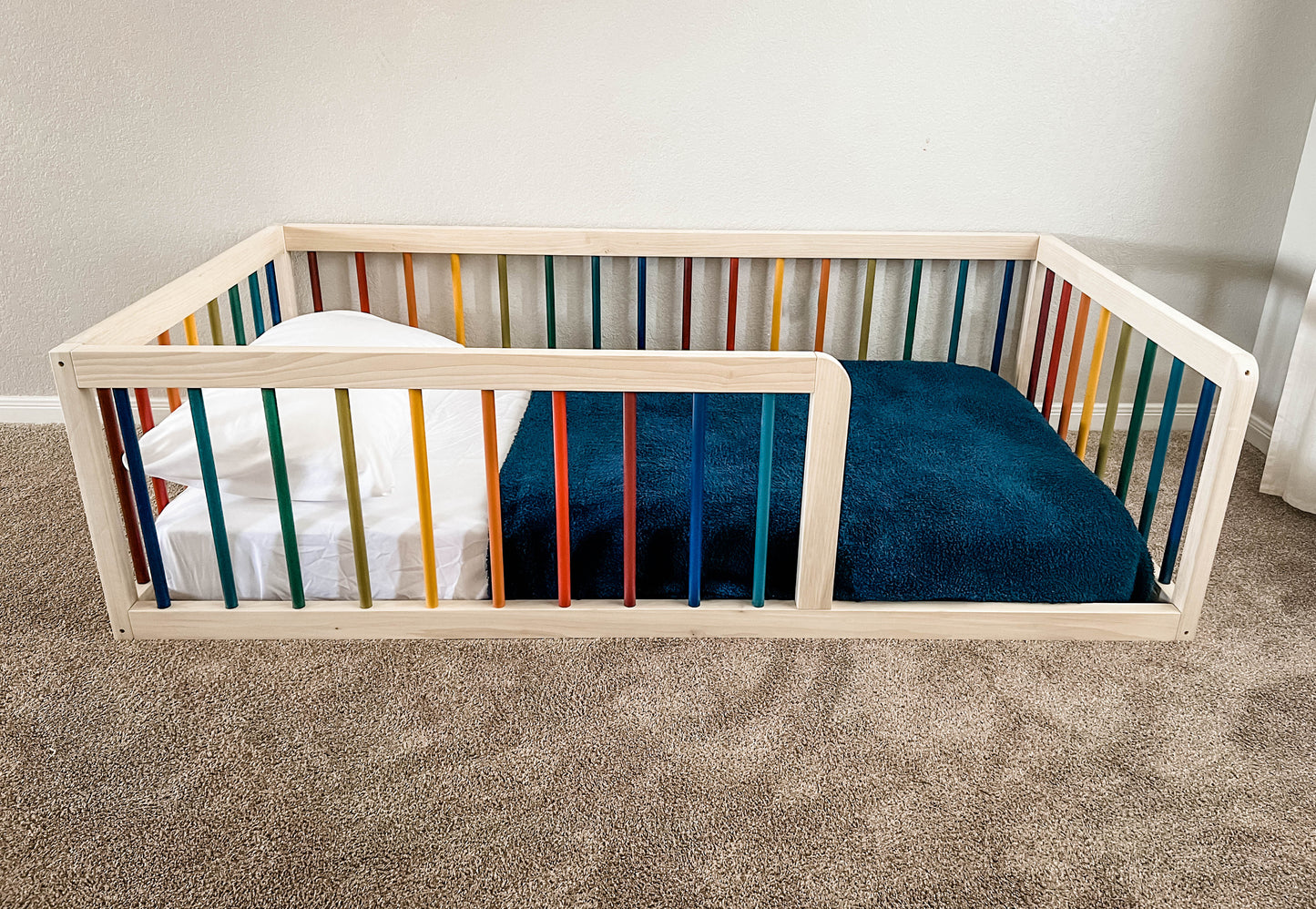 
                  
                    Earth Tone Montessori Floor Bed
                  
                